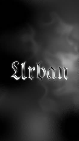 Urban Text Design