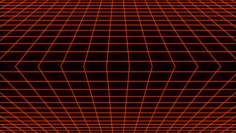 fondo de la cuadrícula de tecnología abstracta 4k