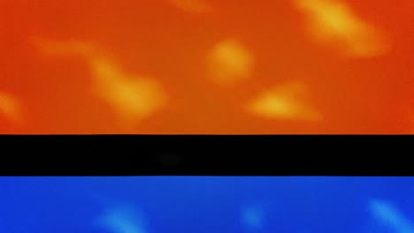 chagos islands dense flag fabric wavers, background loop