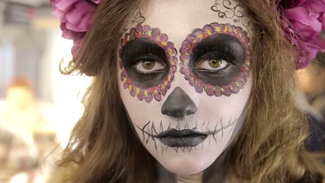 sugar skull makeup