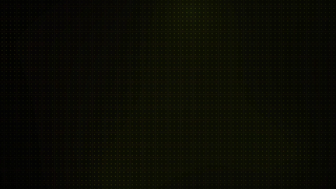 Green Light Line Moving Across a Digital Grid Pattern