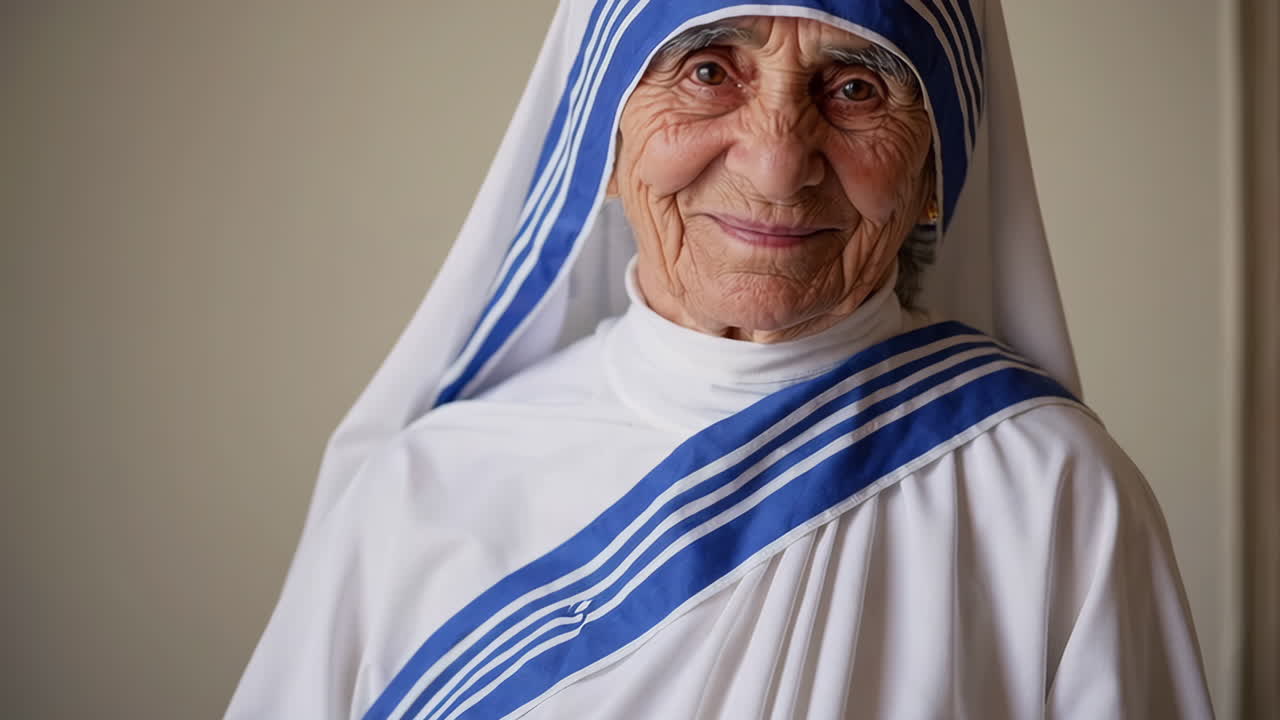 Mother Teresa Portrait