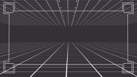 cuadrícula sobre un fondo gris