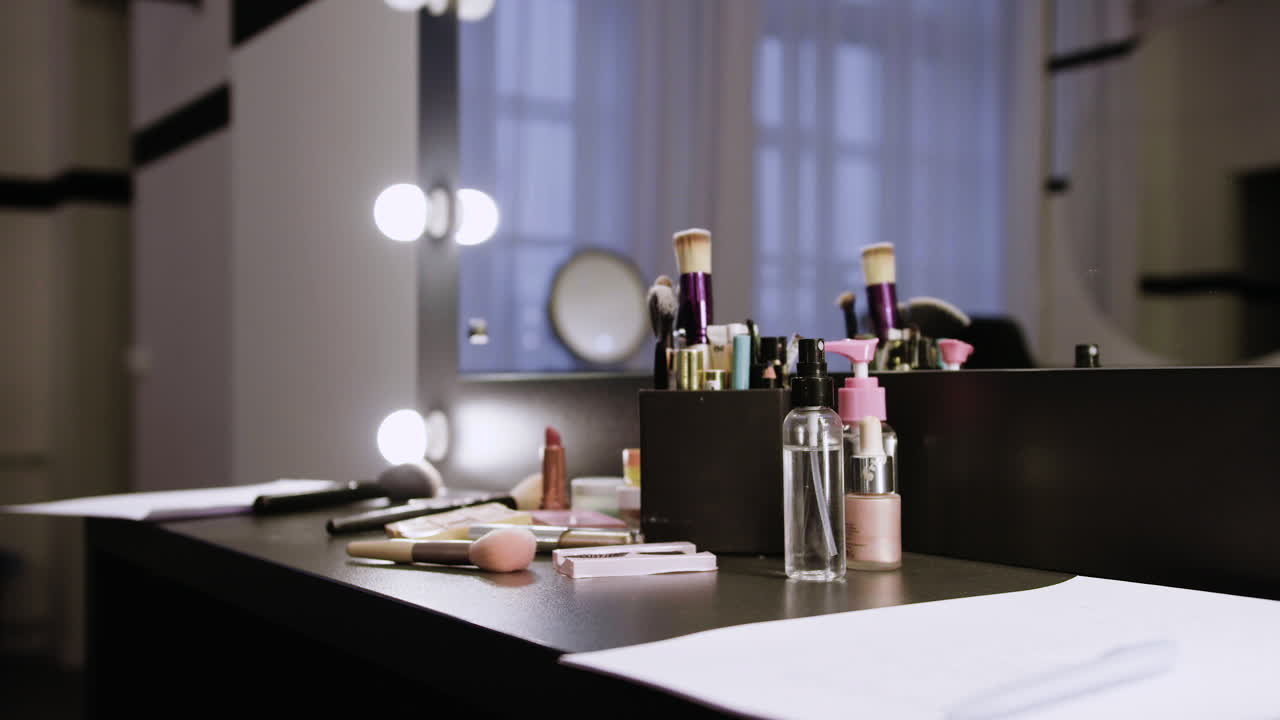 el interior del vestuario