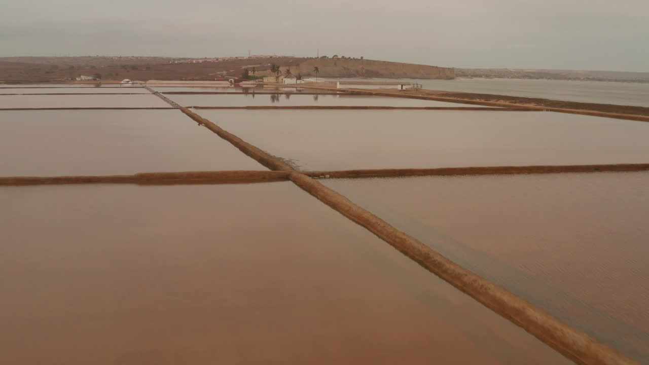 Flying over salt marshes, Porto Amboim, Angola 7