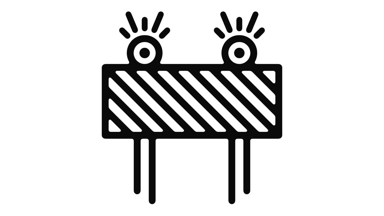 건설 라인 모션 그래픽