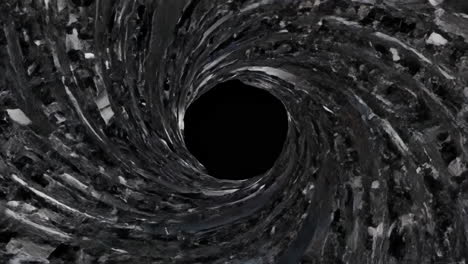 vórtice de agujero negro abstracto