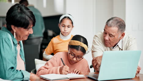 Grandparents,-happy-or-education-lesson-by-laptop
