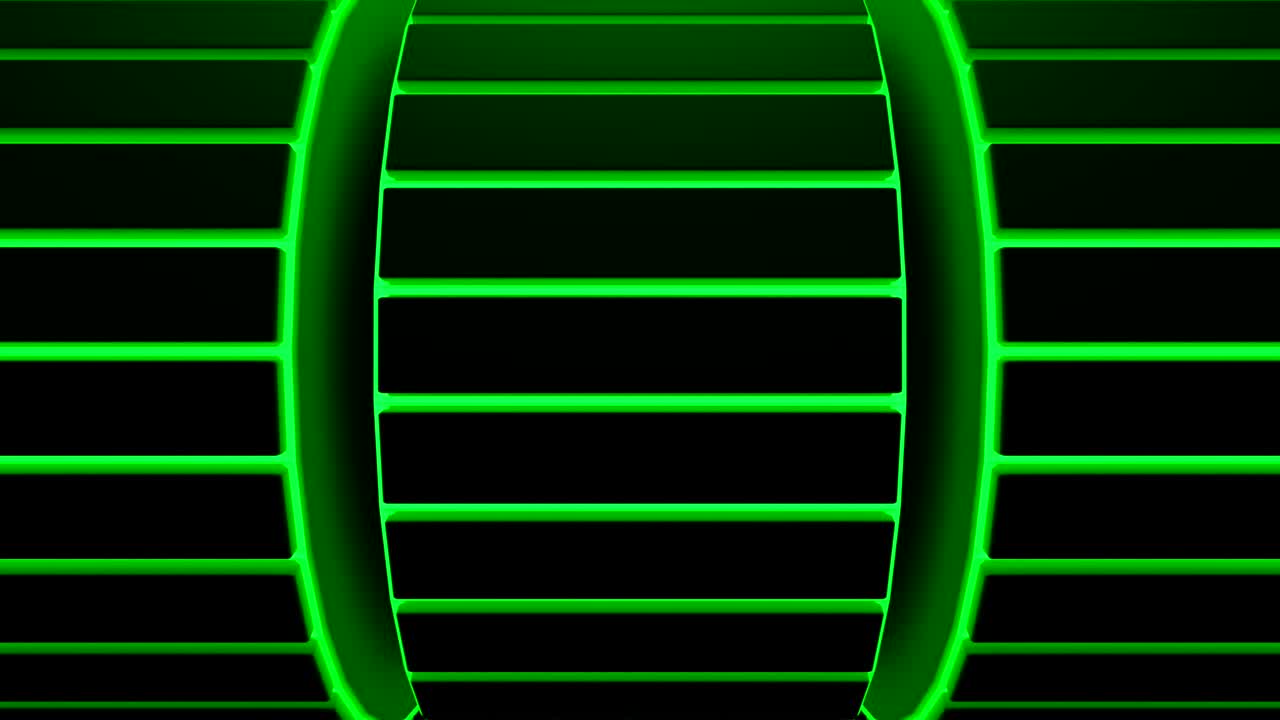 patrón geométrico de neón verde abstracto