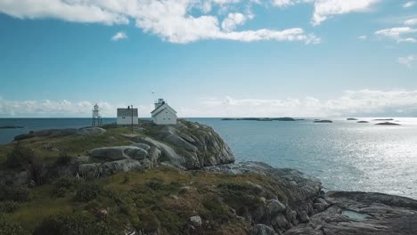 mar de noruega revela video aéreo