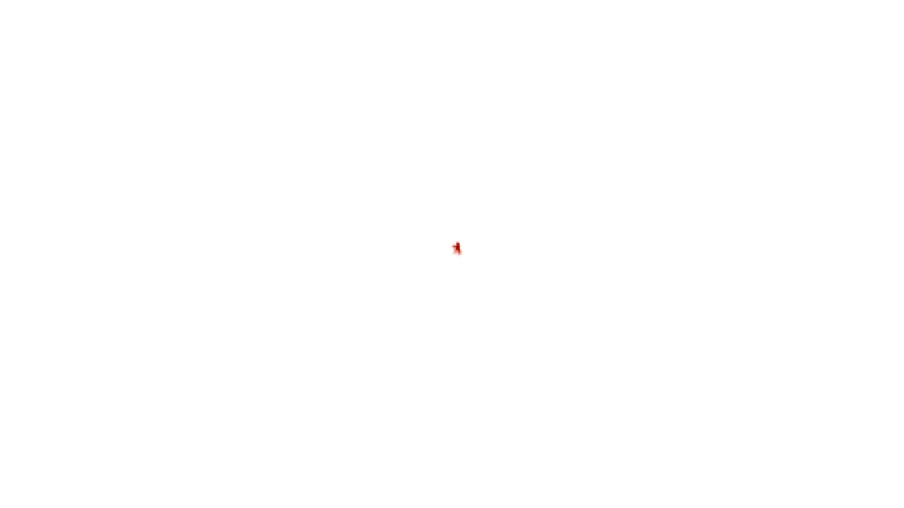 Explosion of Multicolored Particles on a White Background