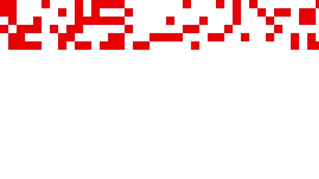 Multicolored squares sliding pattern