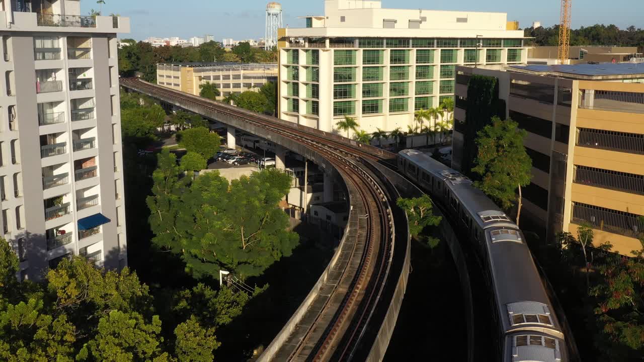 Urban Train in Puerto Rico 16 , Adrenaline Films 4K 30Fps | Vuelo de drone cinematográfico Urban Train FPV en Puerto Rico, Adrenaline Films 4K 30Fps