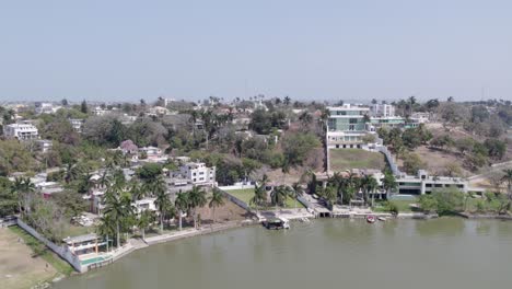 aerial view of the apartments in the parque fray andrés de olmos in tampico