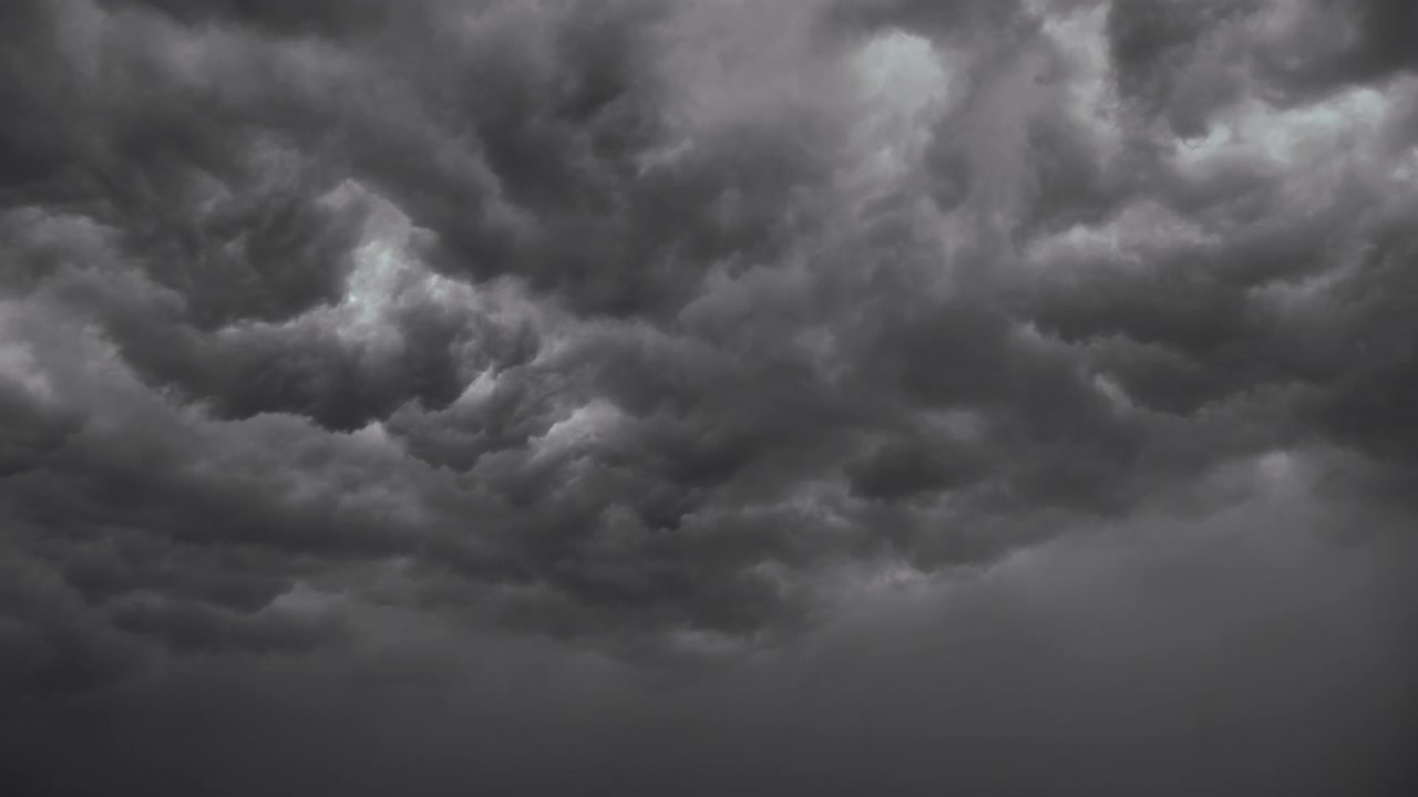 Dark Storm Clouds Gathering in the Sky