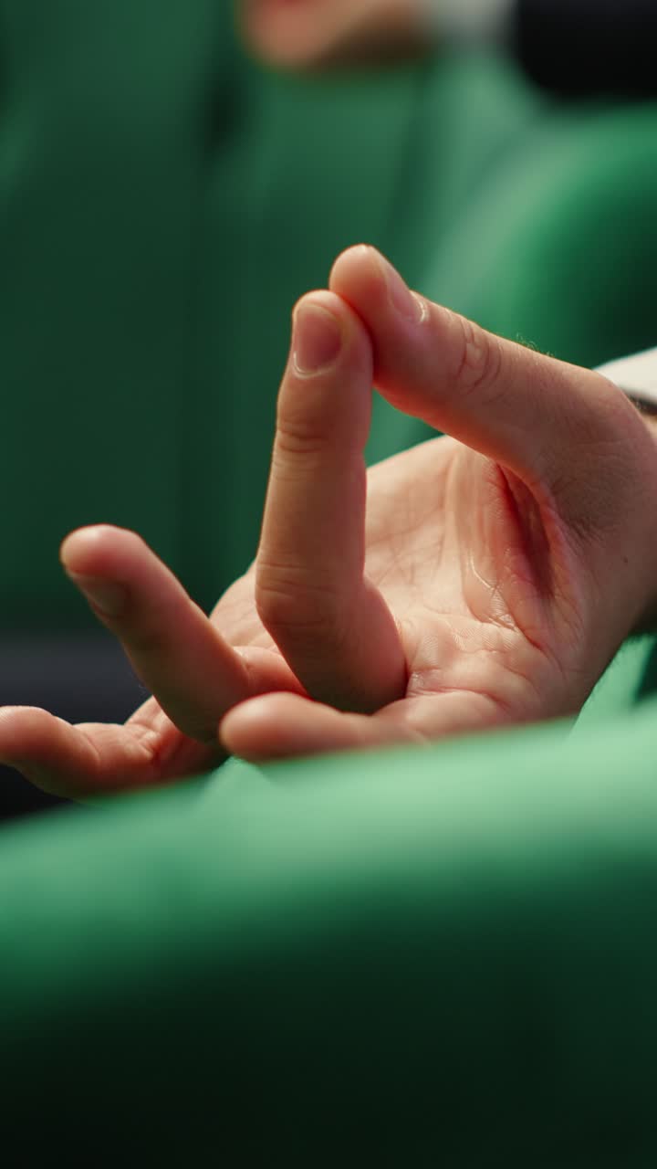 Vertical Video Professional leader embraces self care with sound therapy to maintain balance