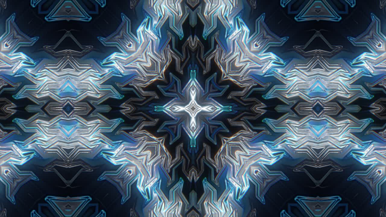 patrón geométrico abstracto con colores de neón brillantes