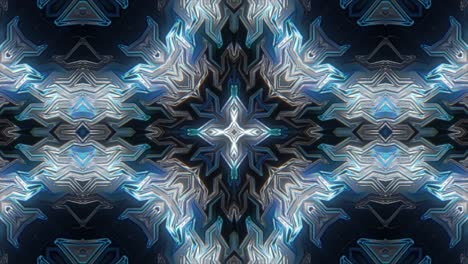 patrón geométrico abstracto con colores de neón brillantes