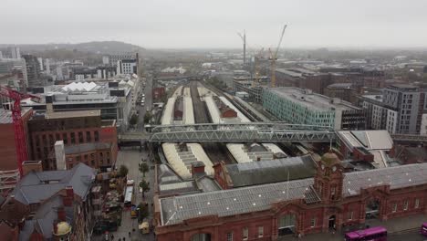 Nottingham-Railway-station--UK-rising-drone-aerial-footage