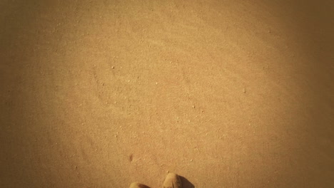 Footsteps-along-a-beach