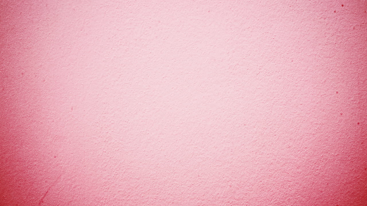 Animación de un logo de cinta rosa y el texto "cáncer" apareciendo sobre un fondo rosa.
