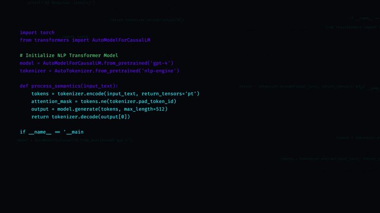 Python Code Writing for AI Language Model Implementation