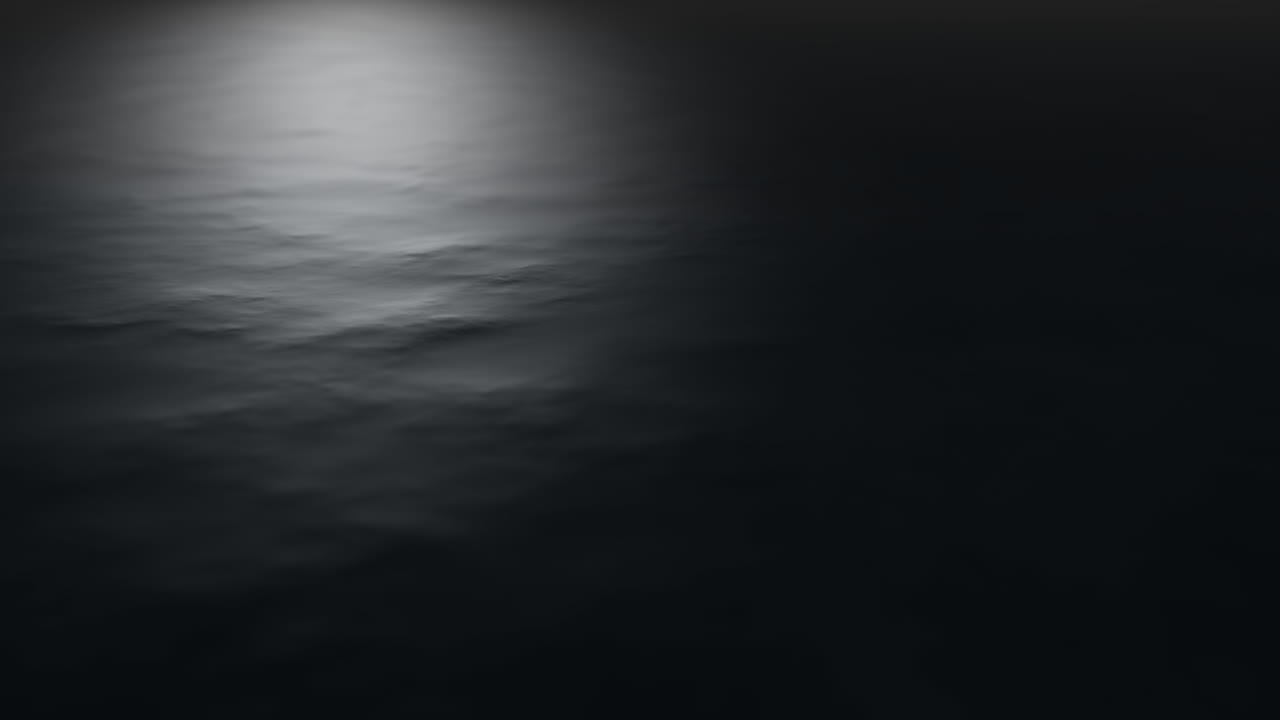 Elegant Dark Water Ripples Seamless Loop Background