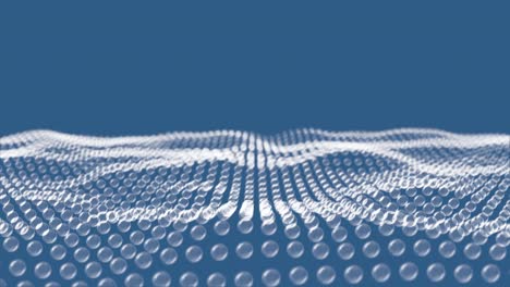abstract wave pattern glass spheres