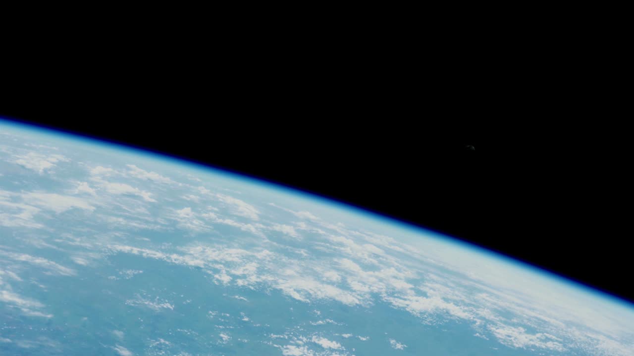 la tierra vista desde el espacio. imágenes de dominio público de la nasa