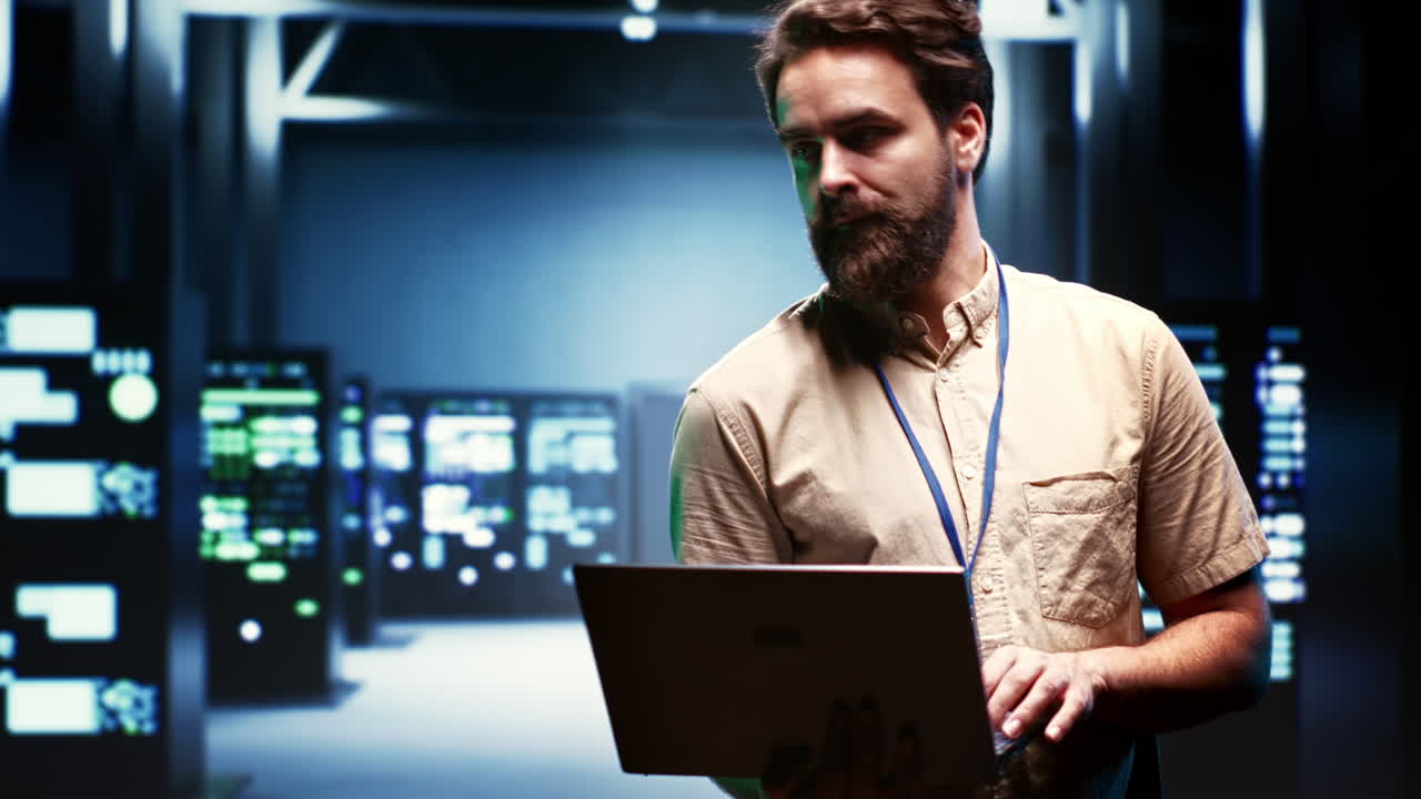 supervisor que supervisa el centro de servidores