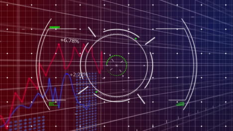 Animation-of-circular-scanner-over-graph-processing-data-on-grid