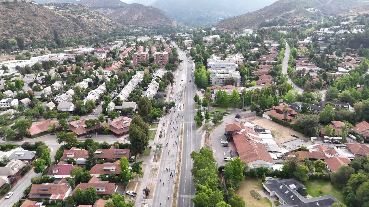 Modern Office Buildings in Las Condes, Metropolitan Region, Country: Chile