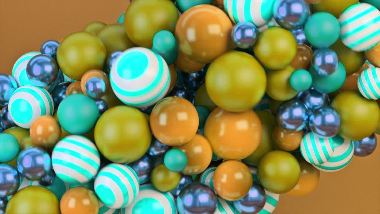 абстрактный 3d сферический образец