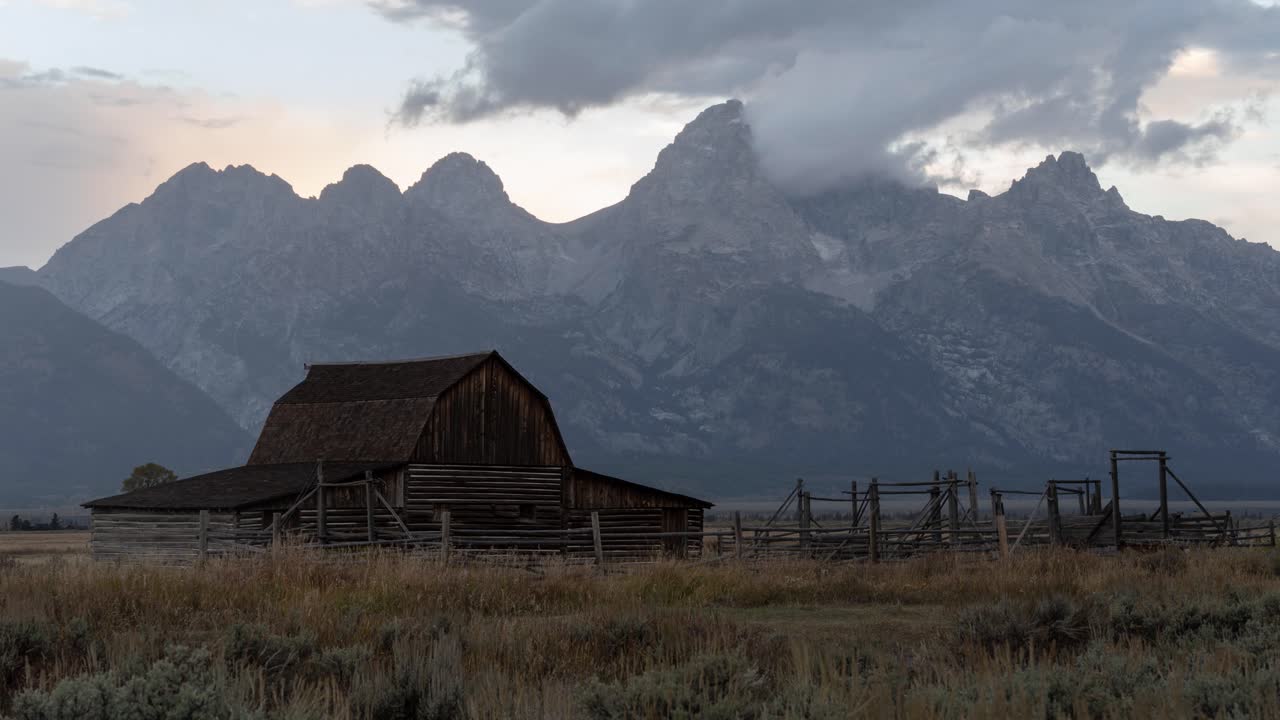Historic Barn in Grand Teton National Park