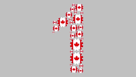 el número uno canadiense.