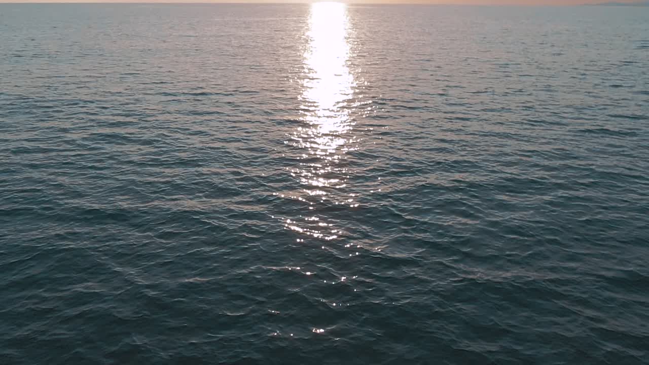 Sunset over the Ocean