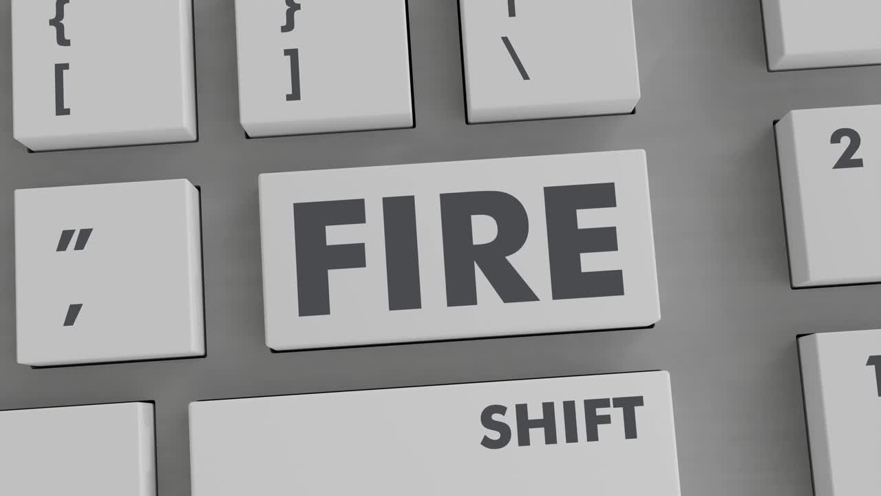 FIRE BUTTON PRESSING ON KEYBOARD