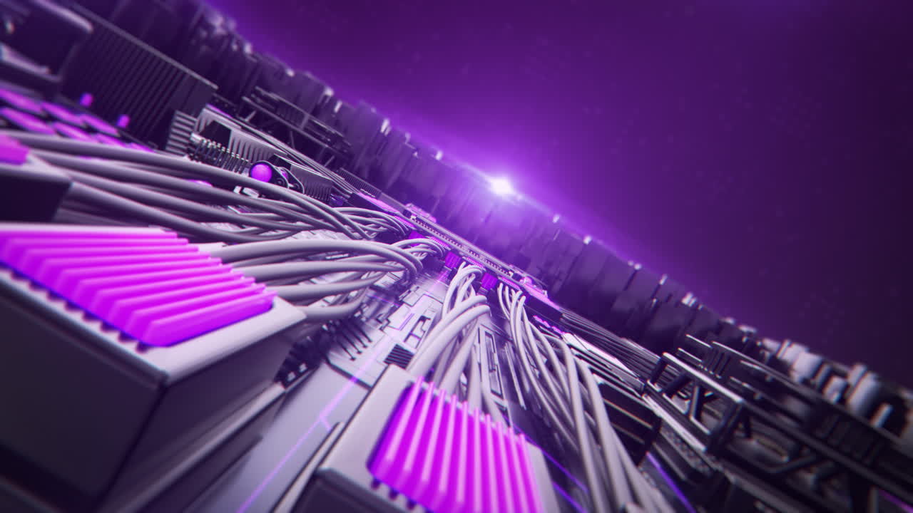 Futuristic Tech Circuit