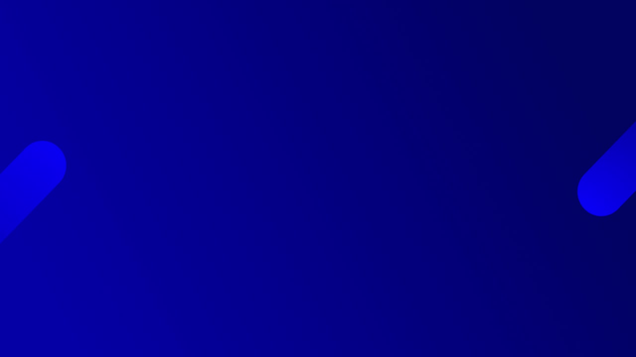 4k fondo animado. abstracto de moda gradiente azul que fluye líneas redondas.