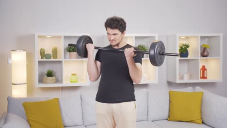 entrenamiento con pesas inconsciente.
