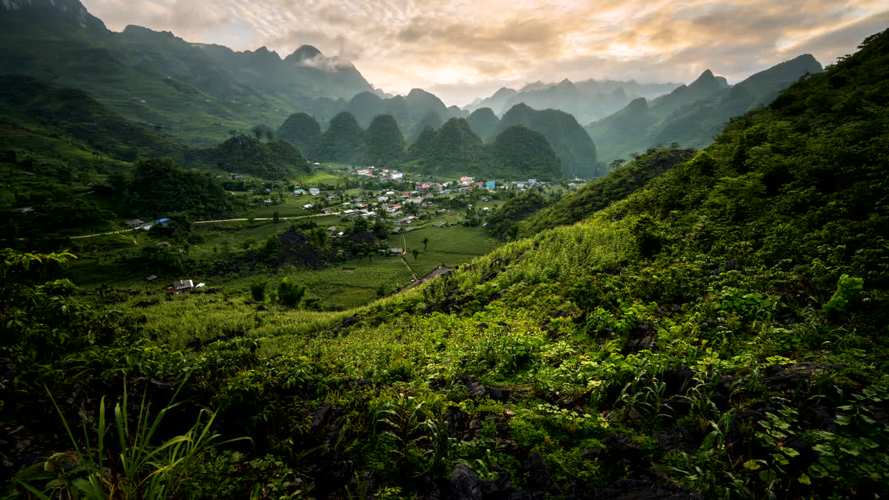 Stunning Mountain Village in Ha Giang, Vietnam