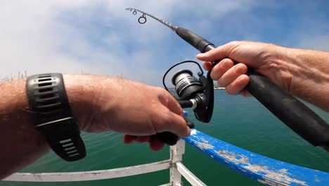 fishing in channel islands harbor in channel islands, california