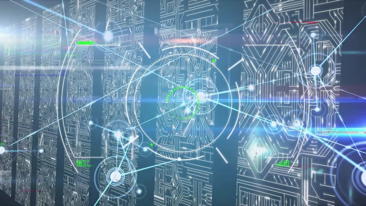 모양 위의 데이터 처리의 애니메이션