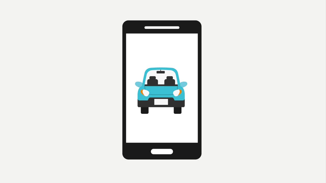 스마트폰 자동차 구매 버튼 온라인