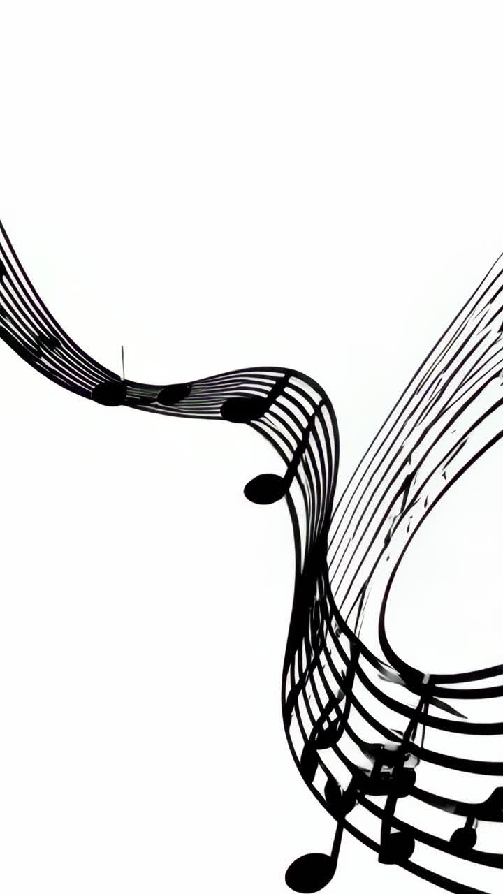 fondo de notas musicales