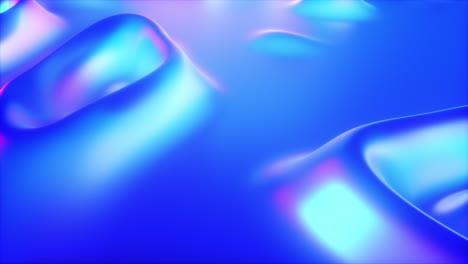 abstract fluid gradients: smooth waves background loop animation in 4k