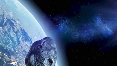 asteroide que se acerca a la tierra