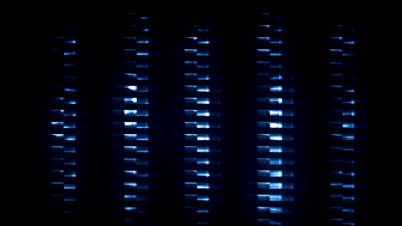 animación de bucle de fondo azul futurista