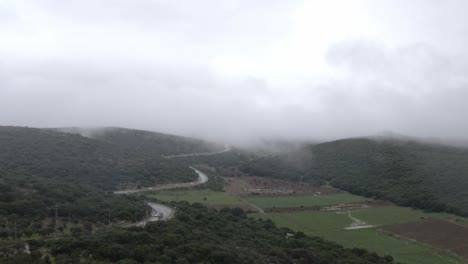 Regenwetter-In-Den-Bergen