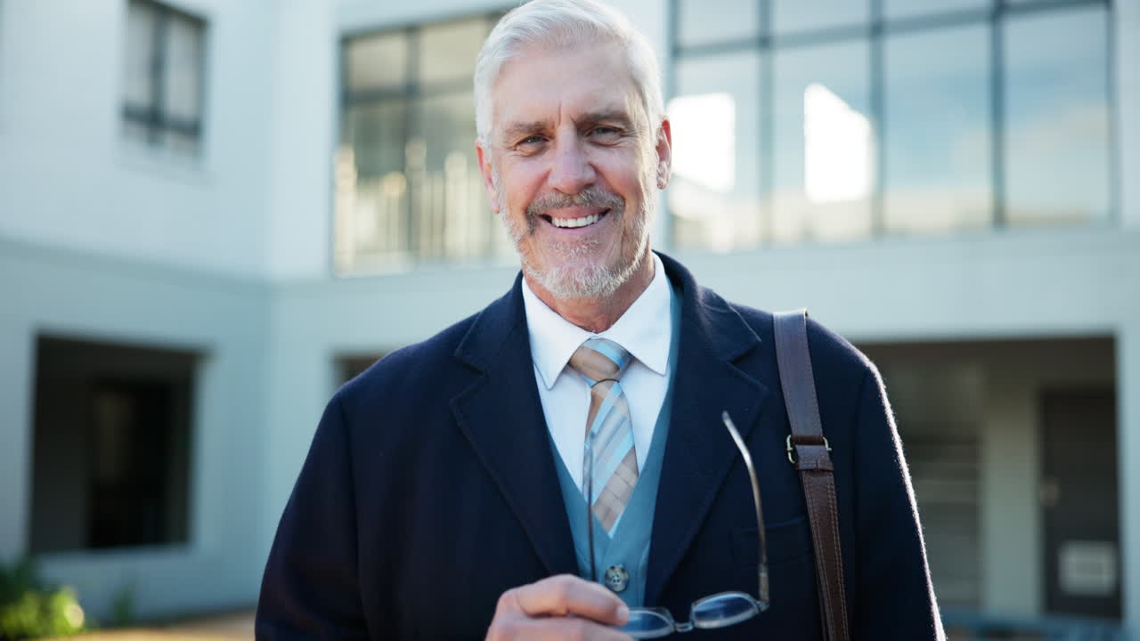 Portrait of a successful senior businessman